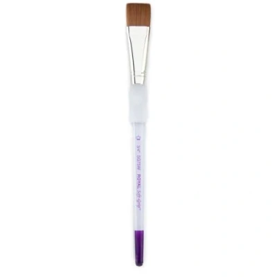 Image of Royal &amp; Langnickel Soft Grip Synthetic Sable Watercolour Paint Brushes (Wash 3/4&quot;)