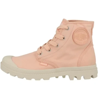 Image of Palladium Women&#039;s Pampa Hi Sneaker, Orange, 3.5 UK