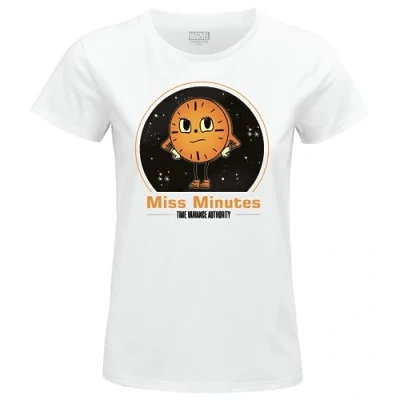 Image of Marvel Women&#039;s Woiamgmts001 T Shirt, White, L
