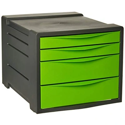Image of Rexel Choices, 2115612, 4 Drawer Cabinet, A4, Green