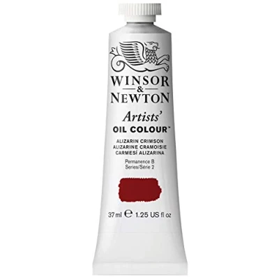 Image of Winsor &amp; Newton 37ml Artists&#039; Oil Colour Alizarin Crimson