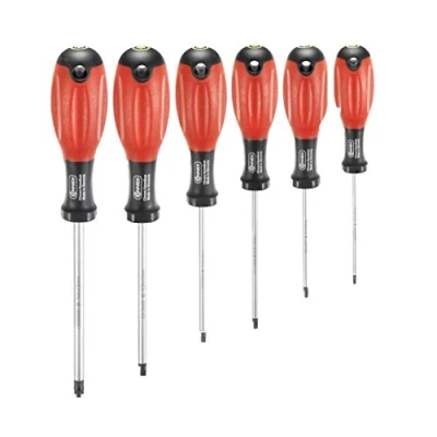 Image of Connex COX310996 Tx Screwdriver Set with 2C Handles, Silver/Black/Red, of 6 Piece