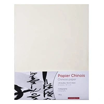 Image of Herbin 90400T Pack of 25 sheets Chinese paper 26.5x33cm