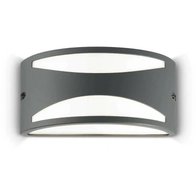 Image of Rex 1 Light Outdoor Wall Anthracite IP44, E27