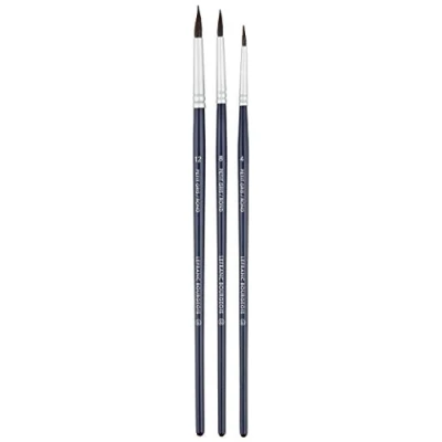 Image of Lefranc Bourgeois Painting Brush, Multicoloured, 3 Pinsel