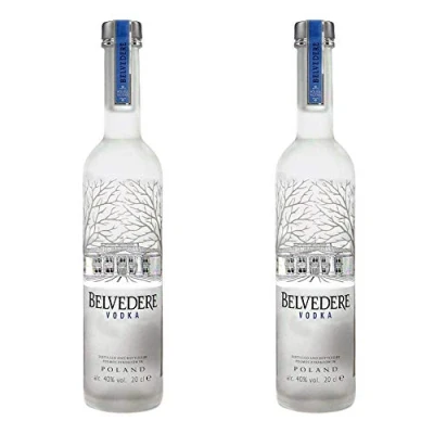 Image of Belvedere Vodka 20cl x 2 Bottles 40% ABV