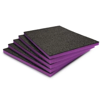 Image of Shadow Foam Easy Peel (600mm x 420mm) Customisable for Organising Tool Boxes, Flight Cases and Camera Equipment Ideal Continuous Improvement, 5S, Kaizen &amp; Custom Organisers (Purple, 30mm)