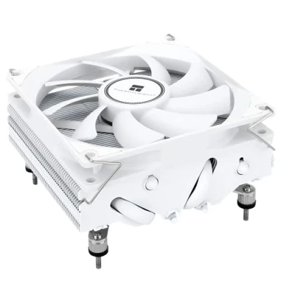 Image of Thermalright AXP90 X53 white Low Profile CPU Air Cooler, 53mm Height, TL 9015w Slin PWM Fan, AGHP Technology, For AMD AM4/Intel 1150/1151/1155/1156/1200(white)