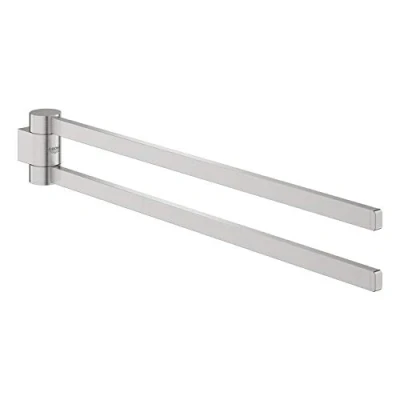 Image of GROHE Selection Towel Holder, Pivotable Supersteel 41063DC0