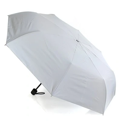 Image of Suck UK Reflective Compact Umbrella Reflects Even The Tiniest Amount of Light Stay Dry &amp; Safe When Visibility is Poor High Lightweight Windproof