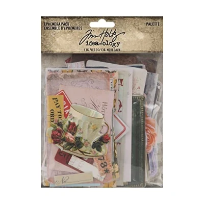 Image of Tim Holtz Idea ology Ephemera Pack 135pcs Palette