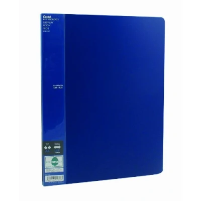 Image of Pentel DCF646C Presentation Folder A3 / A4 60 Pockets Blue