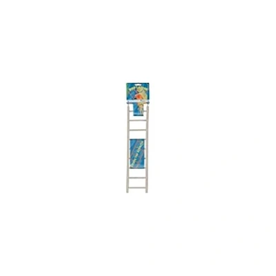 Image of Happy Pet Wooden Bird Ladder 9 Step