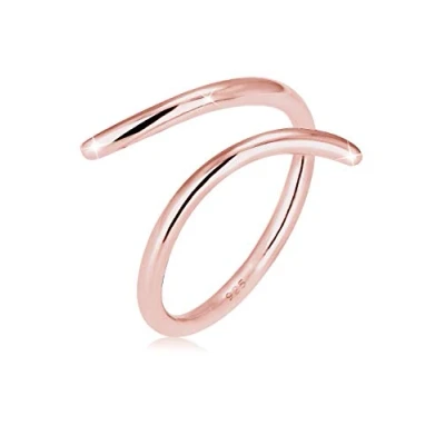 Image of Elli Ring Ladies Wrap Statement Geo in 925 Sterling Silver