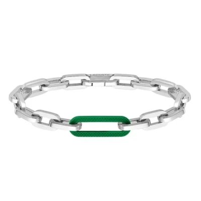 Image of Lacoste Men&#039;s ENSEMBLE Collection Chain Bracelet 2040103