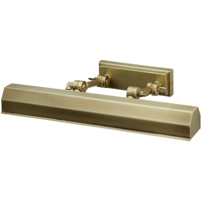 Image of Chawton 2 Light Medium Picture Wall Brass, E14