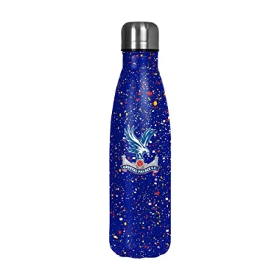 Image of FOCO Officially Licensed Crystal Palace FC Football Paint Splatter Cool 500mL Water Bottle