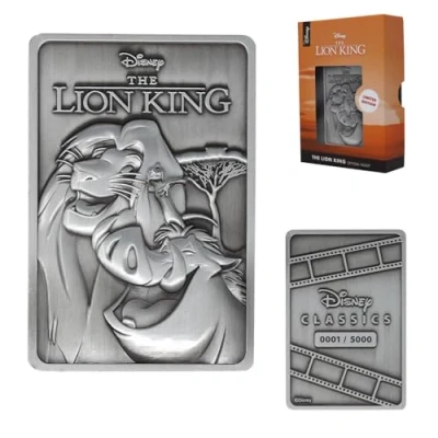 Image of Disney Limited Edition Lion King Decorative Metal Ingot and Display Stand