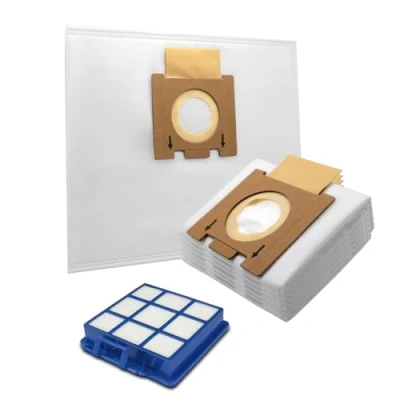 Image of MisterVac Compatible with Vacuum Cleaner Bags Replacement 10 Pieces + Filter Hoover Telios Extra TX50PET