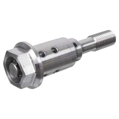 Image of CM5G6C570CC, CM5G6C570CD Control Valve, camshaft adjustment FEBI BILSTEIN 104241 Intake Side, Exhaust Side FORD: FIESTA 6, FOCUS 3, C Max 2