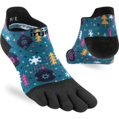 Image of Injinji SPECTRUM RUN LIGHTWEIGHT NO SHOW DAZZLE S, Dazzle, S
