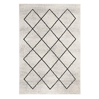 Image of andiamo Carpet, Ornament Cream Grey, 60 x 110 cm