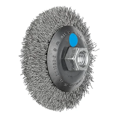 Image of Pferd POS KBU 10010/M14 Stainless Steel Wire (Inox) 0.35 SG Threaded Bevel Brush
