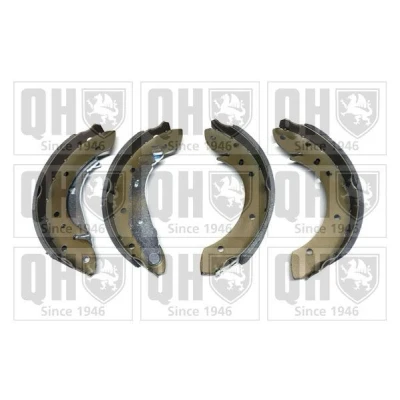 Image of 7701201339 Brake Shoes QUINTON HAZELL BS1004 228mm 42mm with lever CITROËN: Berlingo / First I Van,