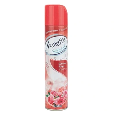 Image of Insette Air Freshener Summer Roses Fragrance 300ml