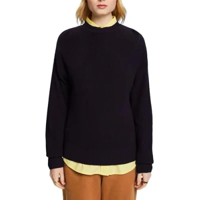 Image of ESPRIT Women&#039;s 103EE1I343 Pullover Sweater, 400/NAVY, XXS