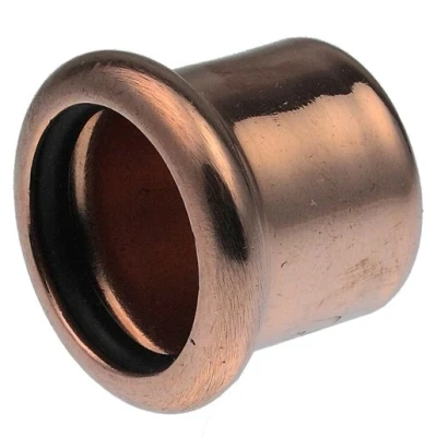 Image of Pegler VSH XPress Copper Press Fit Stop End 28mm S61 38698.