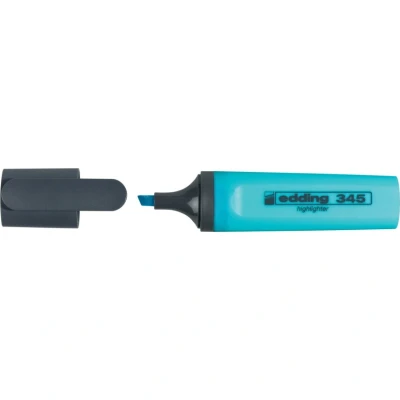 Image of edding 345 highlighter red 10 highlighters chisel nib 2 5 mm ideal for bright markings and highlighting text passages notes