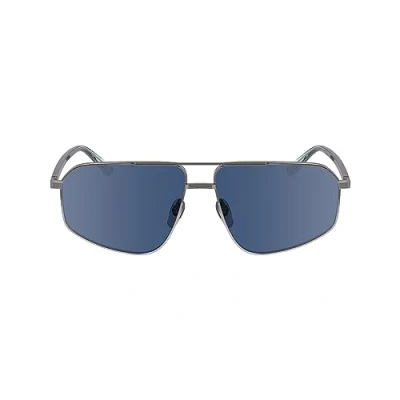 Image of Calvin Klein Sunglasses, Size: 59, Light gunmetal