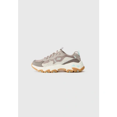 Image of Skechers D Lites Hiker Trainers, Women&#039;s, Size: 4.5, Chocolate/tan shoes