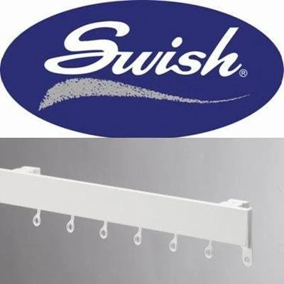Image of Swish Deluxe complete Curtain Track / Rail 200cm 79&quot; WD100W0200T