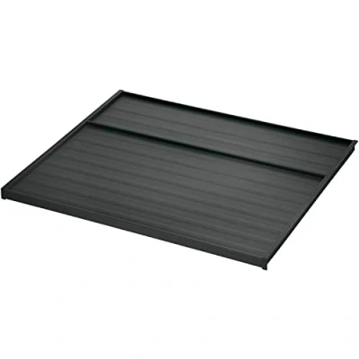Image of NINKA 5280.63 90680 Deckelplatte für Abfallbehälter eins2vier und eins2fünf KB 500mm, KS 18/19mm, Kunststoff Dunkelgrau Lid Plate for Waste Bins, Plastic Dark Grey, Silver