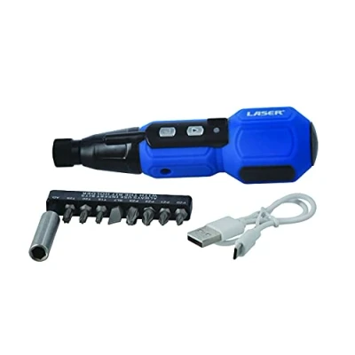 Image of Laser 7985 Electric Screwdriver Set 11pc, Green,red