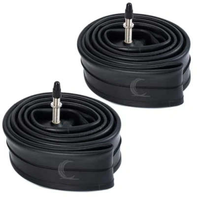 Image of Contrast 700 x 19c (ETRTO: 622 19) Presta Valve Road Bike Inner Tubes (Pair)