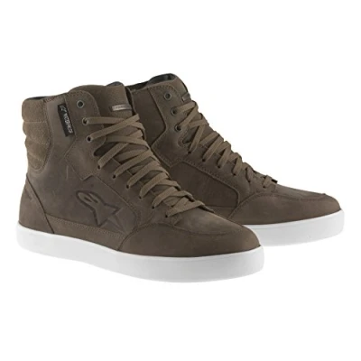 Image of Alpinestars J 6 Waterproof Motorcycle Shoe brown 45