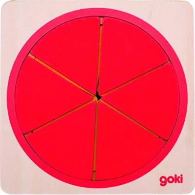 Image of GOKI 57737 Puzzle Circle, Multicoloured,11.8 X 11.8 2 Cm