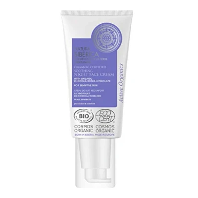 Image of Natura Siberica Organic Certified Sensitive Skin, Soothing Night Face Cream