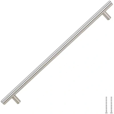 Image of vidaXL Cabinet Handles 5 pcs Silver 320 mm Stainless Steel