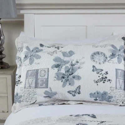 Image of Emma Barclay Wordsworth Quilted Patchwork Bedspread Set Double