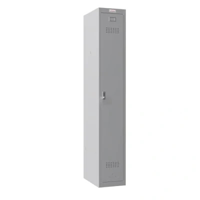 Image of Phoenix PL Series PL1133GGE 1 Column Door 300mm Deep Personal Locker in Grey with Electronic Lock