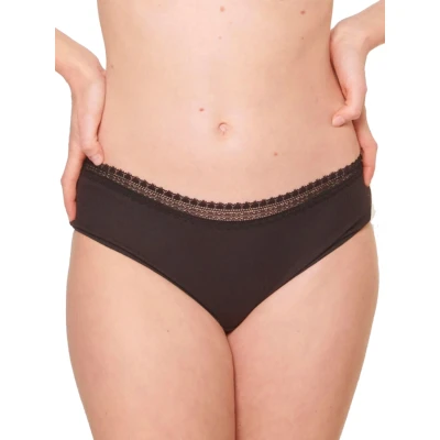 Image of Women&#039;s 2 Pack Sloggi GO Ribbed Hipster Briefs Black Large
