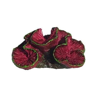 Image of Artificial Red Coral Aquarium Ornament