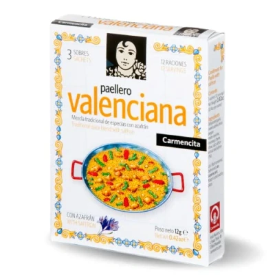 Image of Carmencita Paellero Valenciana Paella Spice Mix by