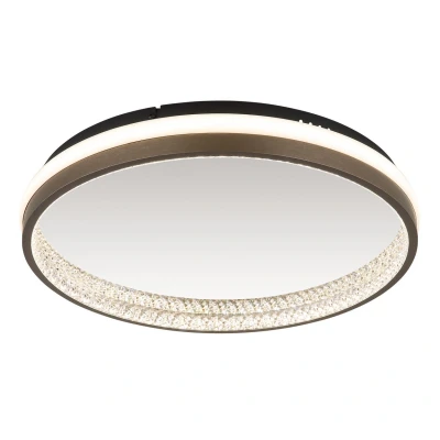 Image of Globo Della LED ceiling lamp, Ø 40 cm, dark grey, metal