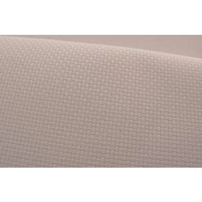 Image of Zweigart 14 Count aida Cross Stitch Fabric Shade Antique White 1 metre 43 inches x 39