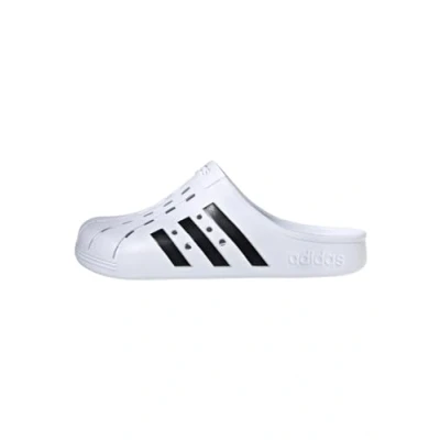 Image of adidas Performance Adilette Unisex Pool slides, Size: 13, Footwear white/core black Synthetics